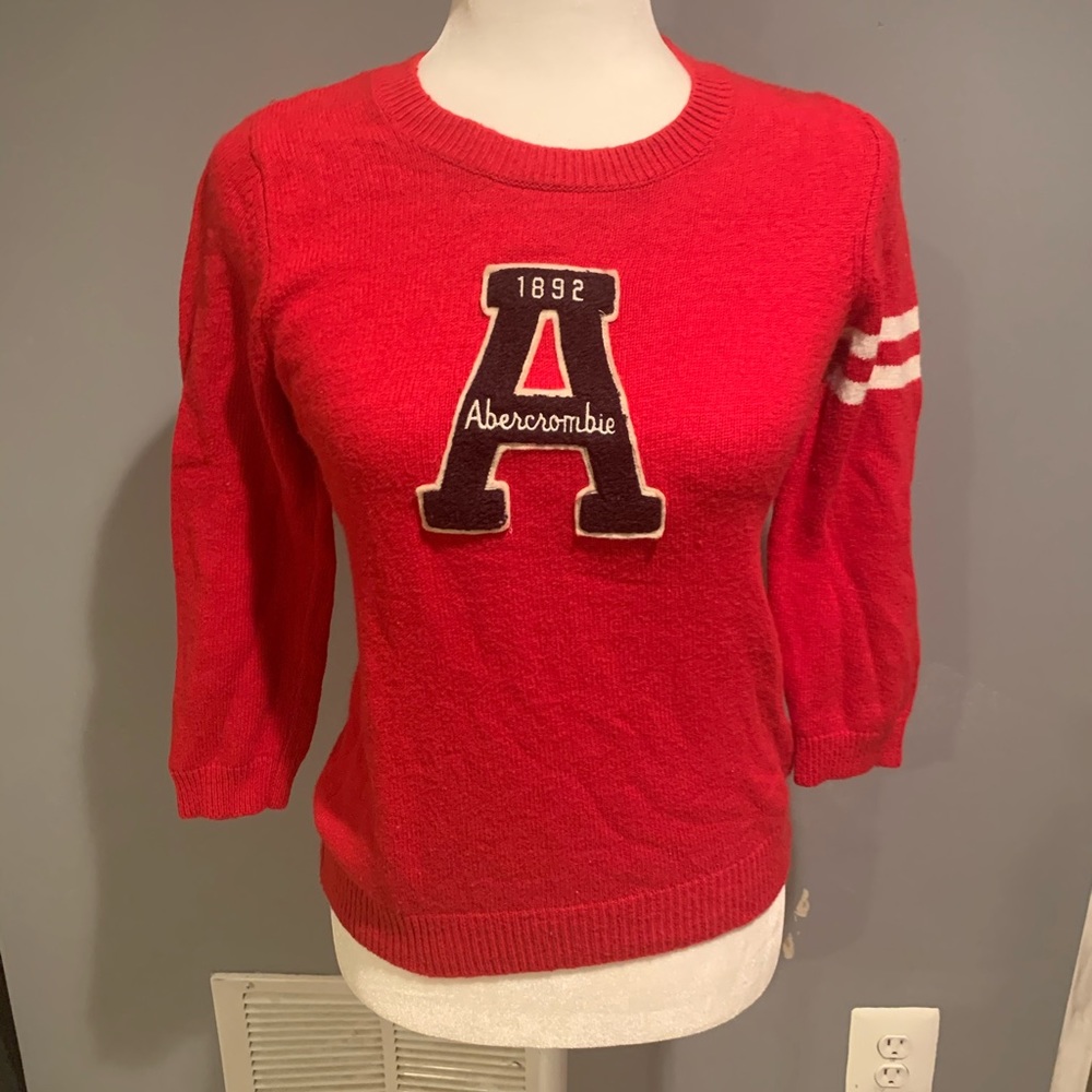 Abercrombie Letterman Sweater